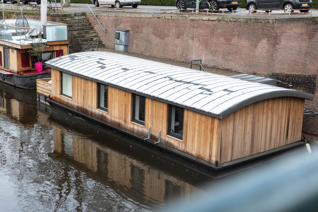 Wellnessboat De Michiel De Ruyter Hotel Groningen Ngoại thất bức ảnh